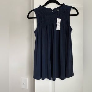 Navy blue Anne Taylor tank, sleeveless, shell